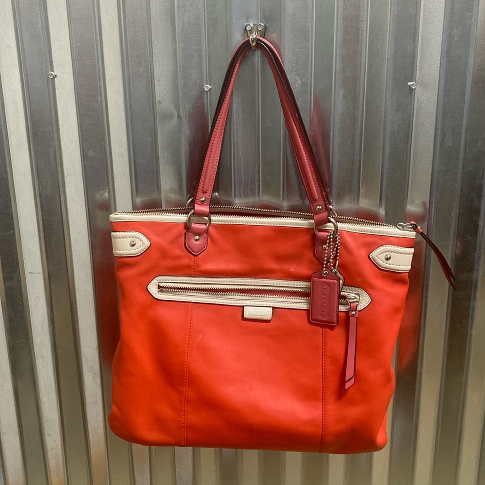 Coach Smooth Leather Tote